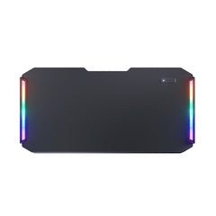 A Photo Of Cougar Deimus 120 - Gaming Desk – Compact with RGB Lighting, USB Hub, and Ergonomic Design