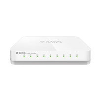 D-Link 8-Port Gigabit Easy Desktop Switch - DGS-1008A