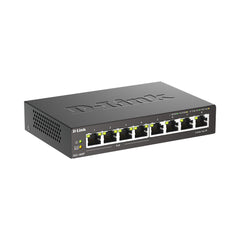 A Photo Of D-Link 8-Port Gigabit PoE Unmanaged Desktop Switch - DGS-1008P