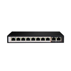 A Photo Of D-Link 10-Port Gigabit PoE Switch with 8 Long Reach PoE Ports and 2 Uplink Ports - DGS-F1010P-E