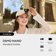 A Photo Of DJI Osmo Nano Standard Combo 128GB – 4K Action Camera