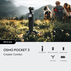 A Photo Of DJI Osmo Pocket 3 Creator Combo
