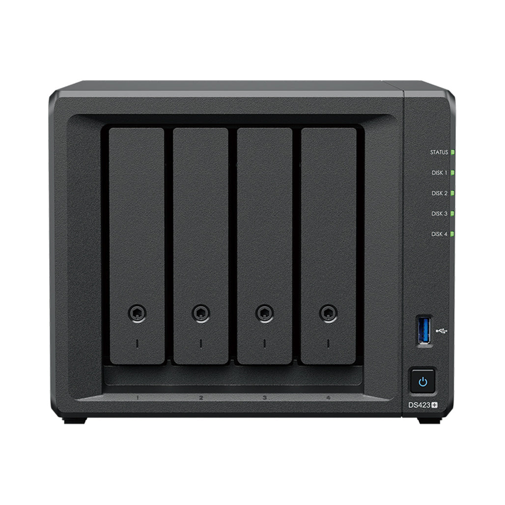 A Photo Of Synology DS423+ Quad Bay NAS DiskStation – Centralized Storage, Data Protection, and Private Cloud Solutions