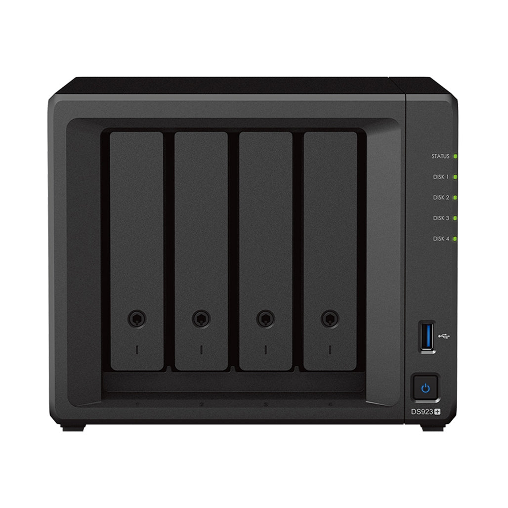 A Photo Of Synology DS923+ Quad-Bay NAS DiskStation | High-Performance Storage Solution with Expansion Support and Private Cloud Capabilities