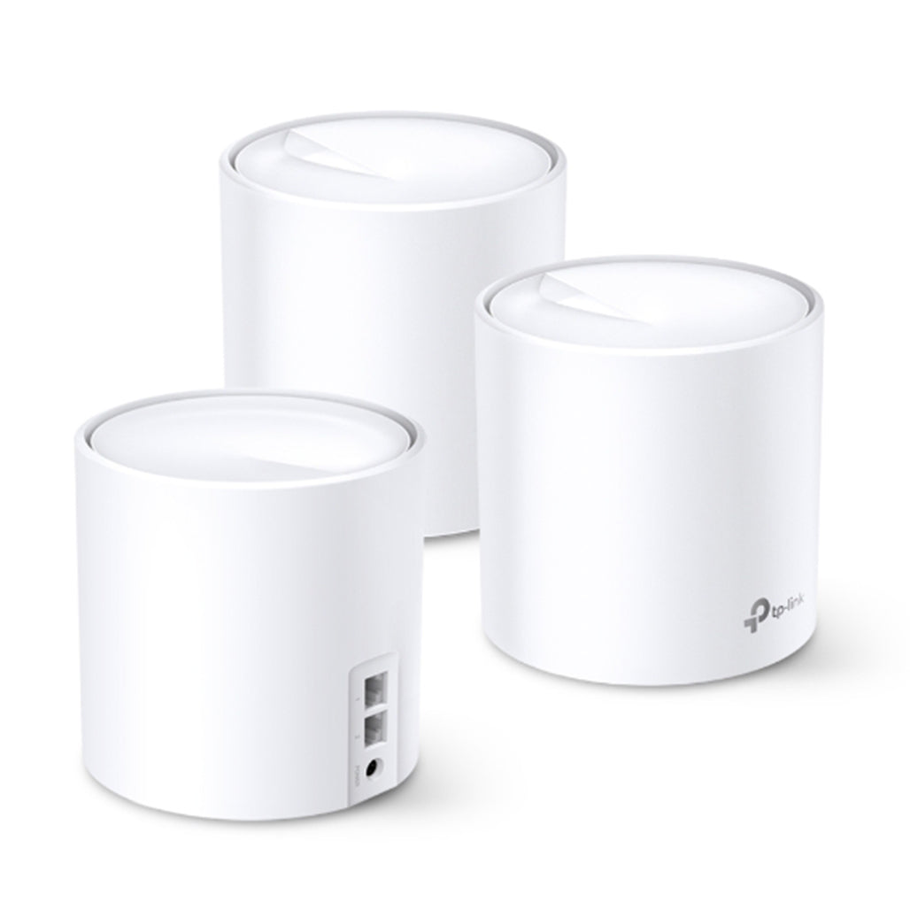A Photo Of TP-Link Deco X20 - AX1800 Whole Home Mesh Wi-Fi 6 System (3 Pack) | Seamless Coverage & High-Speed Connectivity