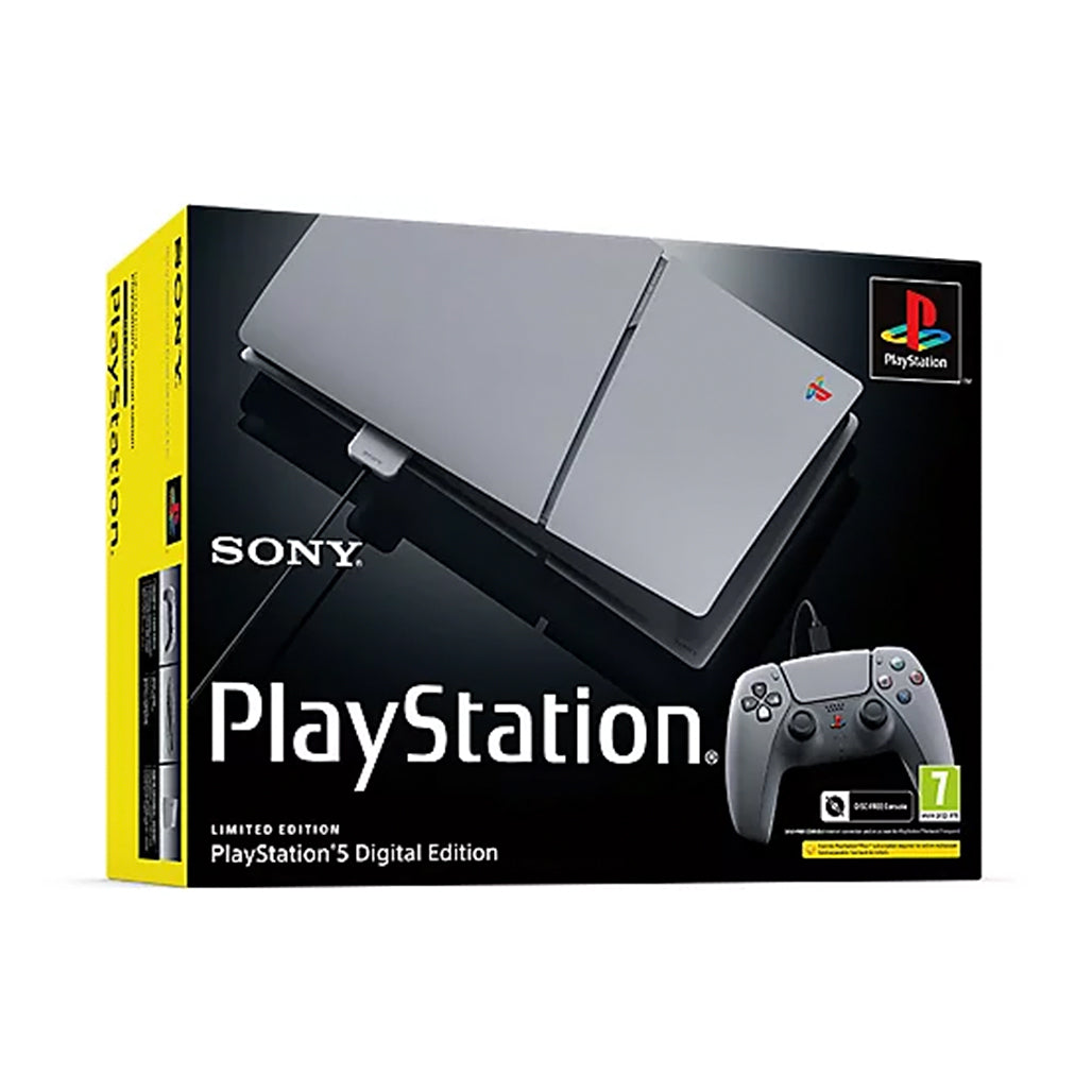 A Photo Of Sony PlayStation®5 Digital Edition 30th Anniversary Slim Bundle – Limited Edition Console & Accessories