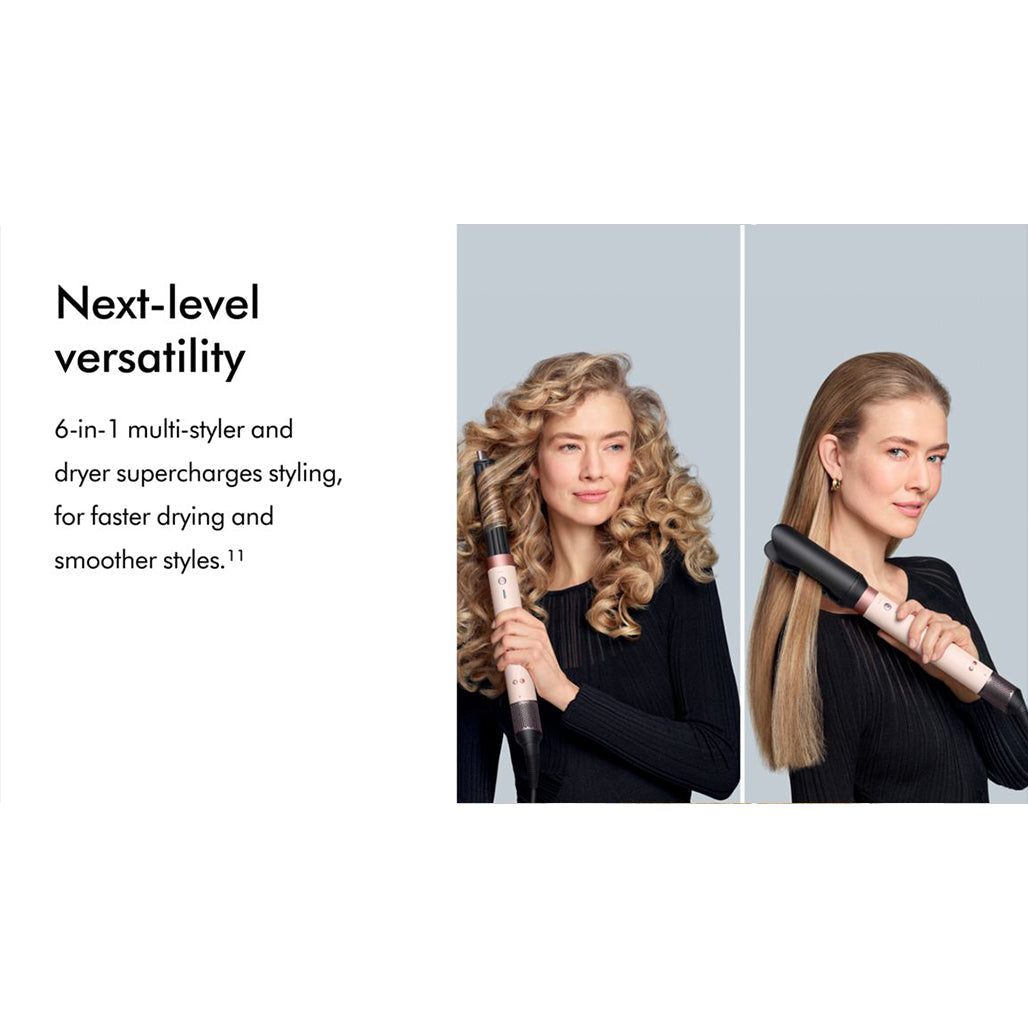 A Photo Of Dyson Airwrap Co-anda2x - Multi-Styler and Dryer Straight+Wavy - (Amber Silk Special Edition)