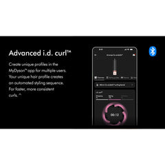 A Photo Of Dyson Airwrap Co-anda2x - Multi-Styler and Dryer Straight+Wavy - (Amber Silk Special Edition)