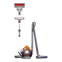 Dyson Big Ball Multi Floor 2 Vacuum Cleaner (Iron/Yellow) cy28 – Powerful Bagless Suction & Self-Righting Design