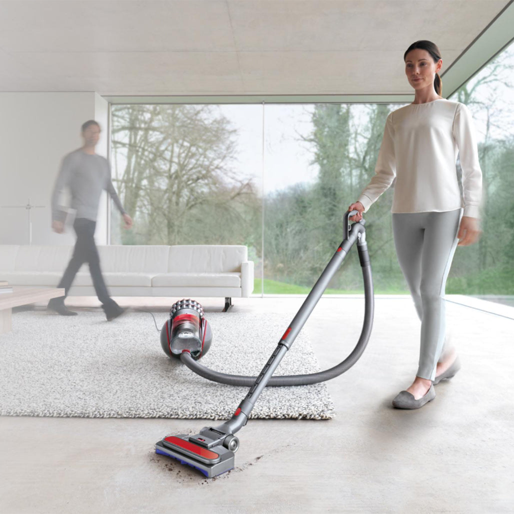 A Photo Of Dyson Big Ball Multi Floor 2 Vacuum Cleaner (Iron/Yellow) cy28 – Powerful Bagless Suction & Self-Righting Design