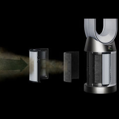 A Photo Of Dyson Purifier Cool Gen1 TP10 Air Purifying Fan with HEPA Filtration - White | Whole Room Cooling and Purification