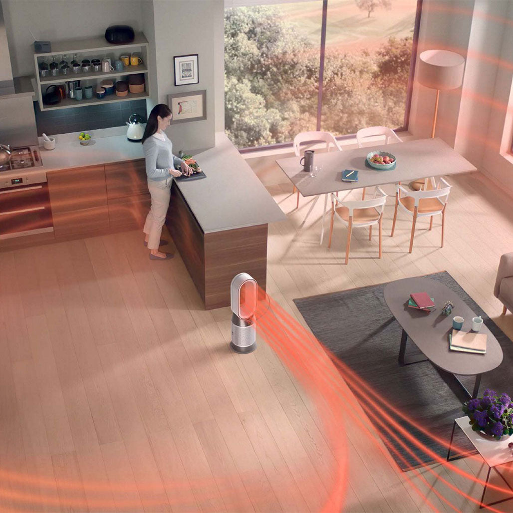A Photo Of Dyson Purifier Hot+Cool™ Gen1 machine purifying fan heater | HP10