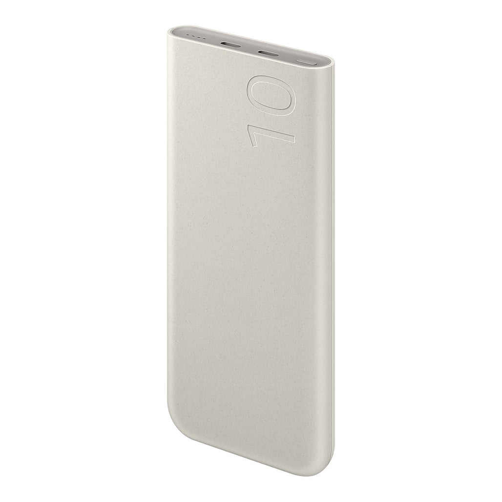 A Photo Of Samsung 10000mAh Battery Pack - Dual-Port Power Bank with Super Fast Charging & Recycled Materials | EB-P3400XUEGWW