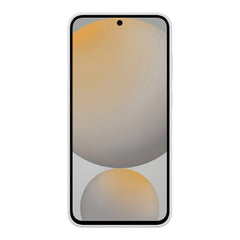 A Photo Of Samsung Galaxy S24 FE Silicone Case – Gray, Stylish and Protective