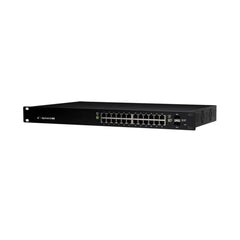 A Photo Of Ubiquiti EdgeSwitch 24 PoE (250W) – High-Capacity Layer 2/3 PoE Switch with 24 Gigabit Ports and 2 SFP Ports