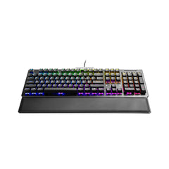 A Photo Of EVGA Z15 - RGB Wired Full-size Mechanical Gaming Keyboard - Linear Silver Switches | 821-W1-15US-KR