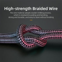 A Photo Of Essager AUX 3.5mm Audio Jack HiFi Elbow Adapter Cable 1.5M - EYP35-WTA01