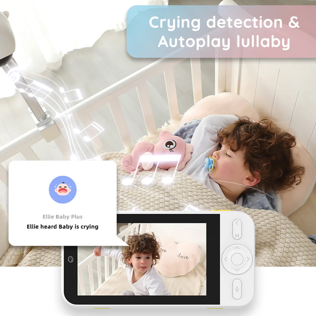 A Photo Of Ellie Baby Plus Monitor