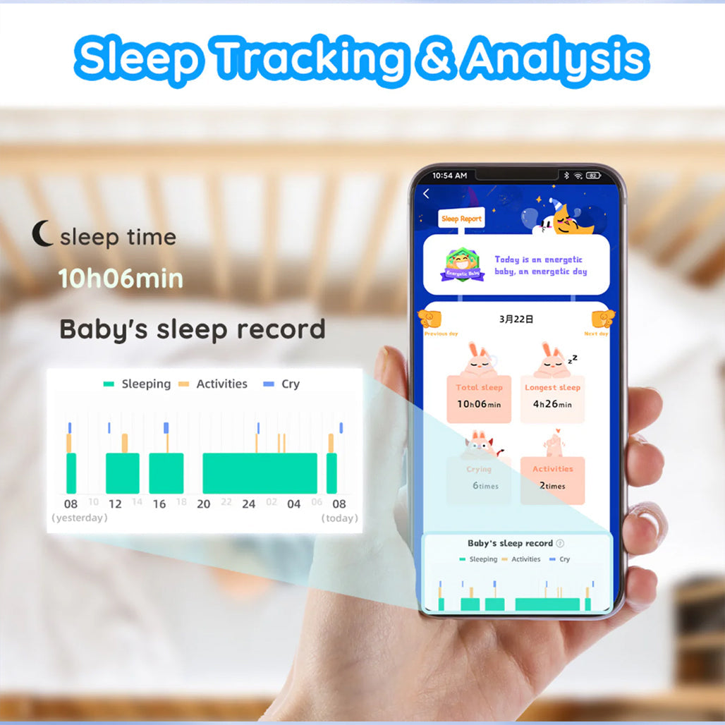 A Photo Of Ellie Baby Plus Monitor