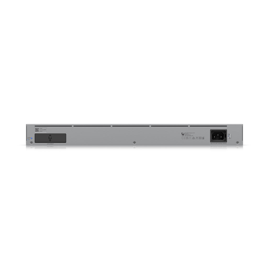 A Photo Of Ubiquiti UniFi USW-Enterprise-24 PoE Gen1 – 24-Port Layer 3 PoE+ Switch, 400 W Budget