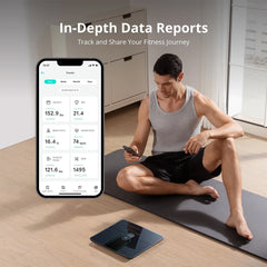 A Photo Of Eufy Smart Scale P2 Pro – Wi-Fi & Bluetooth Digital Body Composition Scale | High-Accuracy, 3D Virtual Body, Heart Rate & BMI Tracking