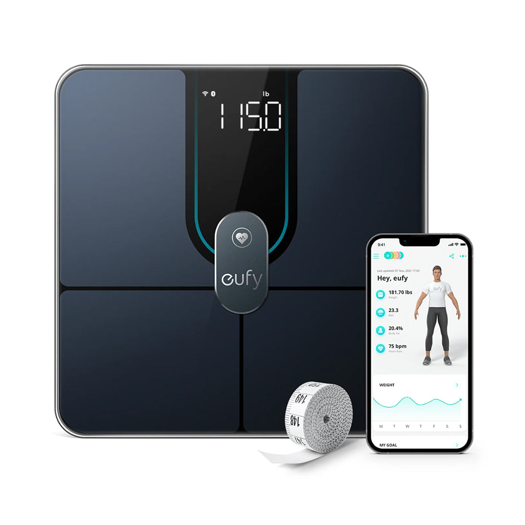 A Photo Of Eufy Smart Scale P2 Pro – Wi-Fi & Bluetooth Digital Body Composition Scale | High-Accuracy, 3D Virtual Body, Heart Rate & BMI Tracking
