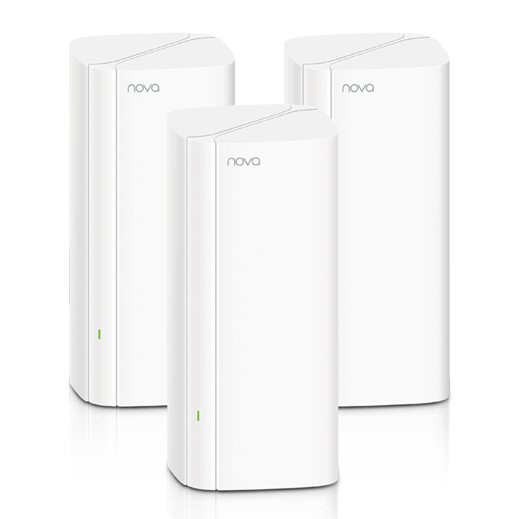 A Photo Of Tenda Nova EX12 AX3000 Whole-Home Mesh WiFi-6 System (3-Pack)