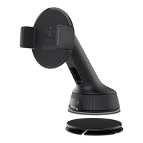 Belkin F8M978BT Car Universal Mount - Adjustable Smartphone Holder for Devices up to 6 inches, 360° Rotation, Includes Dashboard Adapter