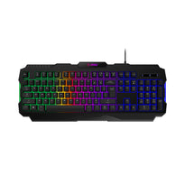 MSI FORGE GK100 Keyboard - Precision Gaming Keyboard with Anti-Ghosting, Customizable RGB, and Durable Switches