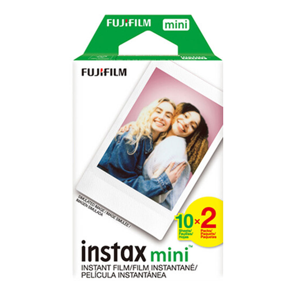 A Photo Of Fujifilm InstaX Mini Instant Film (10 Sheets x 2 Packs) - Color, ISO 800