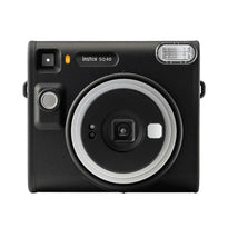 Fujifilm Instax Square SQ40 Instant Camera – Black | Classic Design with Selfie Mode & Auto Exposure