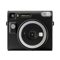 A Photo Of Fujifilm Instax Square SQ40 Instant Camera – Black | Classic Design with Selfie Mode & Auto Exposure