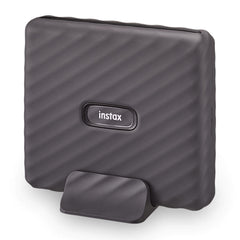 A Photo Of Fujifilm Instax Wide Link Smartphone Printer Photo Kit – Gray | Includes Film, Acrylic Stand & Album