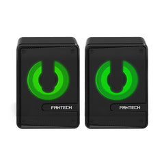 A Photo Of Fantech BEAT GS203 USB 2.0 Gaming Music Speaker with RGB Illumination and Bass Resonance Membrane