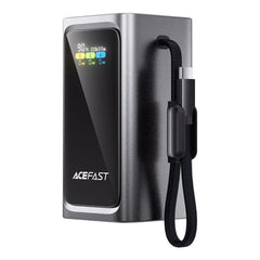 A Photo Of AceFast M33 20000mAh Power Bank PD100W Fast Charging with Built-In USB-C Cable