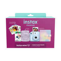Fujifilm INSTAX MINI 12 Holiday Bundle – Instant Camera with Film, Photo Album & Accessories