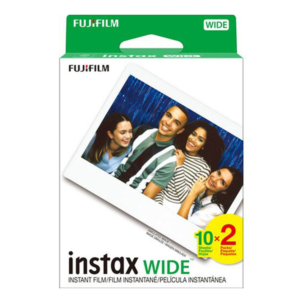 A Photo Of Fujifilm Instax Wide Instant Film Pack – 10/20 Sheets | Vivid Color & Sharp Image Quality