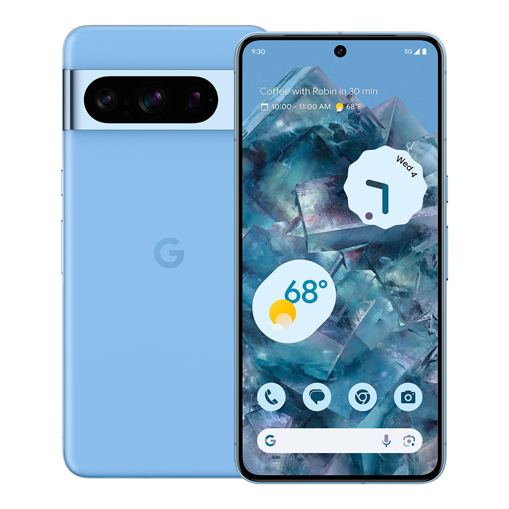 A Photo Of Google Pixel 8 Pro - 12GB RAM, 256GB Storage - Bay Blue | Advanced AI, Superior Camera, 6.7