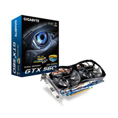 A Photo Of Gigabyte GeForce GTX 560 2.0 Graphics Card - 1GB GDDR5, 830 MHz Core Clock, Dual Link DVI-I