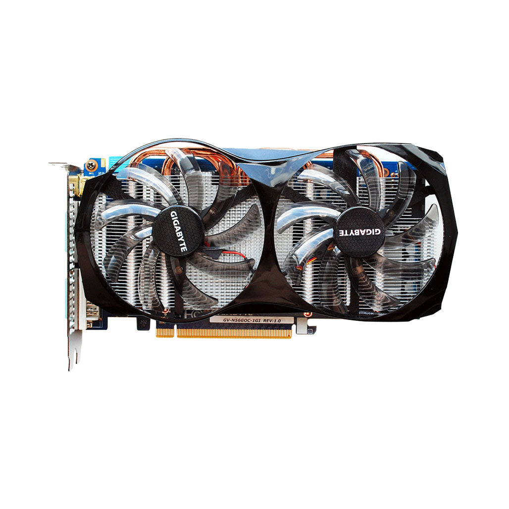 A Photo Of Gigabyte GeForce GTX 560 2.0 Graphics Card - 1GB GDDR5, 830 MHz Core Clock, Dual Link DVI-I