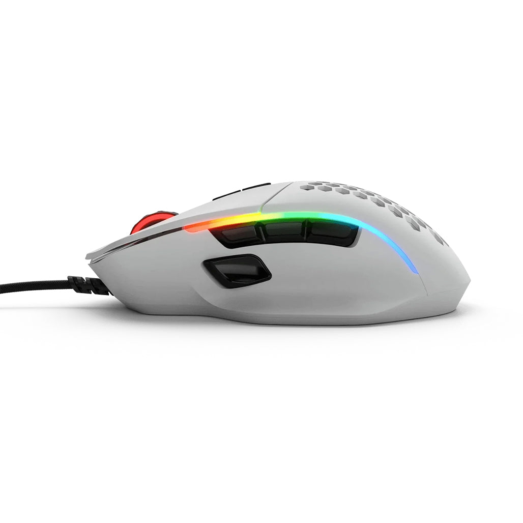 A Photo Of Glorious Model I Gaming Mouse - Ultra-Lightweight with Modular Magnetic Buttons and 3-Zone RGB