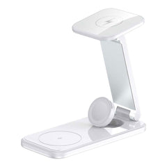A Photo Of Green Lion GN3IN1MGWCWH 3 In 1 Magsafe Wireless Charger