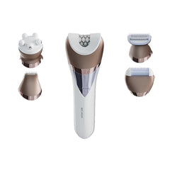 A Photo Of Green Lion 5 in 1 Cordless Epilator Kit - White