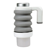 Green Lion Car Folding Electric Kettle – Compact, Travel-Friendly, and Durable - White