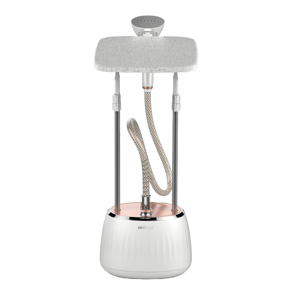 A Photo Of Green Lion Portable Household Garment Steamer Pro 7 Functional 1800W 1.6L - White