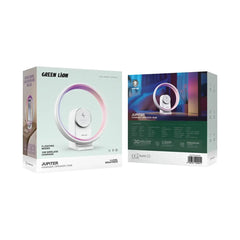 A Photo Of Green Lion Jupiter Bluetooth Speaker with Table Lamp - White