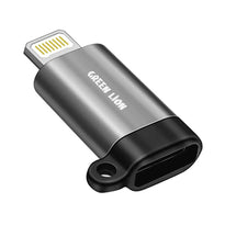 Green Lion Type-C to Lightning Connector Adapter - High-Speed Charging & Sync Cable