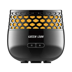 A Photo Of Green Lion LUX Bakhour Incense Burner 2500mAh - Black