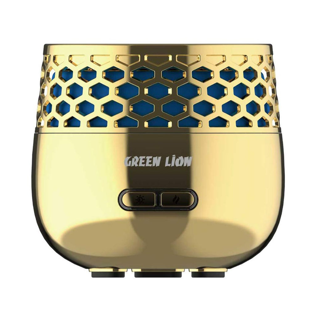 A Photo Of Green Lion LUX Bakhour Incense Burner 2500mAh - Gold