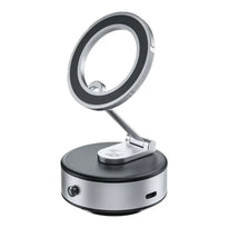 Green Lion Magsafe Suction Holder - Silver | Powerful Magnetic Grip & Automatic Vacuum Suction